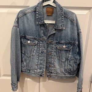 American Eagle Outfitters Blue Denim Jacket